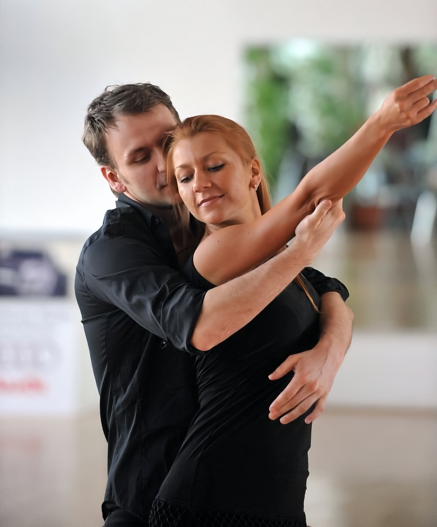 Markus Homm und Ksenia Kasper in gemeinsamer Tanzhaltung